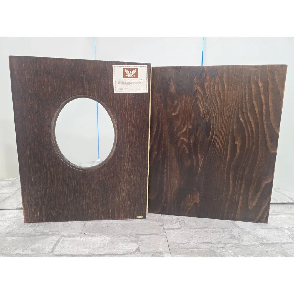 Vintage Wood Covered Photo Album Memories 14